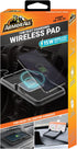 Armor All 15W Fast Wireless Charging Pad - Qi-Compatible Universal Smartphone Stand (USB-A Powered)