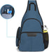 MOSISO Camera Bag Sling Backpack - Full Open Case with Tripod Holder, Rain Cover for DSLR/SLR/Mirrorless Cameras - Teal