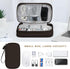 FYY Electronic Organizer - Travel Cable Bag Pouch, Portable Waterproof Double Layers Storage for Accessories