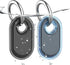 2 Pack Waterproof Holder for Samsung Galaxy SmartTag2, TPU GPS Tracker Protective Case with Keychain, Anti-Scratch