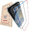 iPhone 15 Pro Max Screen Protector - 2 Pack (USA Flag & Black) - 9H Hardness Tempered Glass with Easy Installation