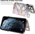 LETO iPhone 11 Pro Max Case, Leather Wallet Flip Folio Cover with Card Slots and Kickstand, Protective Phone Case (Pink