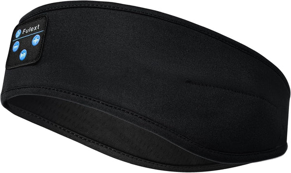 Bluetooth Sleep Headphones with Soft Eye Mask for Side Sleepers - Ideal for Travel, Yoga, Sports, and Housework.