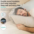 GEEKRIA Mini Comfy ASMR Sleeping Ear Plugs, Noise Isolating Earphone with Microphone and Volume Control for Air Travel