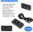 3 Key Macropad, RGB Backlit Programmable Mechanical Keyboard, One Handed USB Shortcut Multifunction Keyboard (Black)