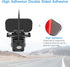 Dash Cam Rear Camera Mount, Universal Rear View Camera Rear Window Mount, Easy to Install, 2 PCS