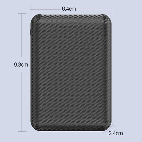 Heated Gilet Vest Jacket Portable Charger 20000mAh Power Bank, 7.4V 3A USB Battery Pack for iPhone, Samsung, Heated