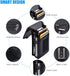 Dual Phone Holster, Large Smartphone Pouch Cell Phone Holder, Multi-Purpose Tactical Holder for Work, Hiking, Camping,