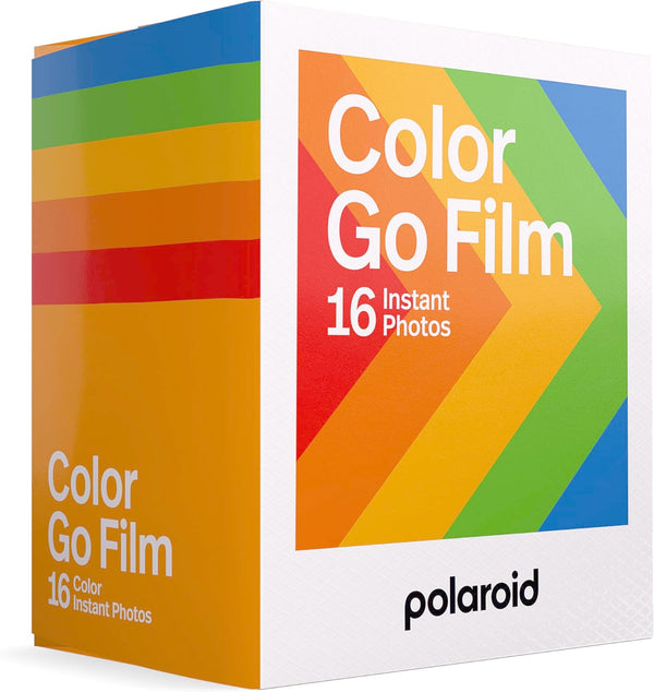 Polaroid Go Color Film Double Pack (16 Photos) (6017) - Compatible Only with Polaroid Go Camera