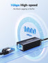 UGREEN USB to Ethernet Adapter, 1000Mbps Ethernet Adapter with USB 3.0, Driver Free, RJ45 LAN Network Adapter Compatible with Nintendo Switch, Laptop, PC, MacBook, Windows, macOS, Linux by UGREEN