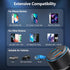 USB C Car Charger 48W, Fast Car Charger Adapter with 60W Type C Fast Charging Cable, Dual USB Port PD30W & QC3.0 18W