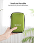 ORICO Hard Drive Case 2.5 inch External Drive Storage Bag, Waterproof Shockproof for Organizing HDD and Accessories,