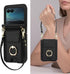Asuwish 50 2024/Razr 2024 Plus2024 5G Phone Case for Motorola Moto Razr Ultra/Razr+ Plus Wallet Cover with Ring