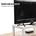 Uonlytech 15mm Tv Stand Base with No-Drill Installation Strong Dual-Hole Plastic Pedestal Support for Flat Screen Tvs