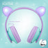 PowerLocus Kids Headphones, Over-Ear Bluetooth Wireless Headphones with Microphone, Safe 85DB Volume Limited
