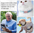 2 Pack Waterproof Dog Collar Holder for Samsung Galaxy SmartTag 2, Silicone GPS Tracker Case - Pink, Blue