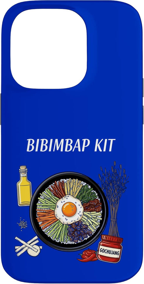 Cultural Food Kits for Asian Food Cultures T-Shirt Bibimbap Kit Food Korean Cuisine Culinary Art Case for iPhone 14 Pro