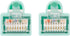 Tripp Lite Cat6a 10G Ethernet Cable, Aqua, 3 Feet, Snagless Molded UTP