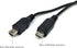 Duttek Mini USB Multi Charging Cable, 10 inch Y Splitter Cable, Mini USB Female to Micro USB Male 2 in 1 Cord Black