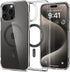 Spigen iPhone 15 Pro Max Case - Magnetic Ultra Hybrid MagFit, Military-Grade Protection, Anti-Yellowing, Carbon Fiber,