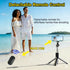 ZMDCAM 360 31.5 Portable Selfie Stick with Detachable Remote, Extendable Rotation Phone Tripod Stand, Mini Travel