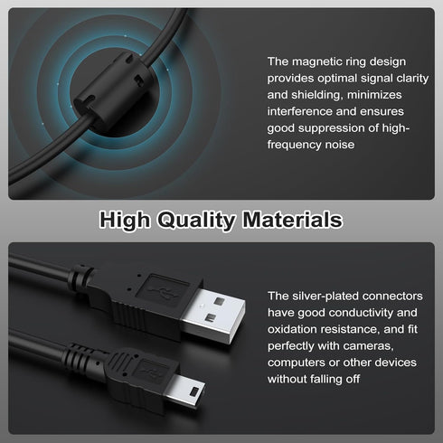 UC-E4 USB Cable for Nikon D40 D40X D50 D60 D70 D70S D80 D90 D100 D200 D300 D300S D610 D700 D3000 D3100 D7000 D1X D1H