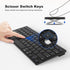 MOFII Bluetooth Keyboard, Ultra-Slim Wireless for iPad/iPad Air/iPad Pro/iPad Mini, iPhone, Tablet, Laptop, Black