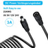 YINGAYOU 5.5 2.1mm 2 5V 6V 9V 12V 24V 3A, (1 2 40 cm) DC Splitter Cable x DC Way Splitter for Security Cameras, DVR