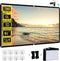 Foldable Projector Screen, XINLEMY 84" 4K 16:9 HD Portable Anti-Crease Movie Screen for Home Theater, Indoor Outdoor