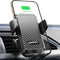 Wireless Car Charger 15W Fast Charging Auto Clamping Cell Phone Holder Mount Vent for iPhone 15 14 13 12 Mini Pro Max