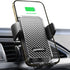 Wireless Car Charger 15W Fast Charging Auto Clamping Cell Phone Holder Mount Vent for iPhone 15 14 13 12 Mini Pro Max