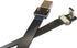 Long Black FFC USB C FPV Flat Slim Thin Ribbon FPC Cable, USB Type-C 90 Degree to Standard USB A for Sync and Charging