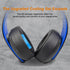 SOULWIT Replacement Ear Pads for Sony Gold Wireless Playstation PS4 Headset, Earpads Cushions for Model CECHYA-0083