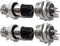 CESS Aviation 3 Pins Plug and Socket Wire Cable Connector, Diameter 0.63" (16mm), 2 Packs
