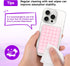 QxbBox Silicone Suction Cup Phone Case Mount, Hands-Free Strong Grip Holder for Selfies and Videos, Silicon Adhesive