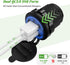 10L0L Golf Cart Quick Charge QC 3.0 Dual USB Charger Socket, 12V-24V USB Outlet for Yamaha EZGO Club Car