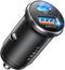 Car Charger USB C, 54W Super Fast Car Charger Adapter, LISEN All-Metal Cigarette Lighter Adapter, Dual Port PD 36W/12V