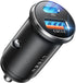 Car Charger USB C, 54W Super Fast Car Charger Adapter, LISEN All-Metal Cigarette Lighter Adapter, Dual Port PD 36W/12V