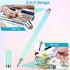 Stylus Pens for Touch Screens (4 Pcs), High Precision Disc Stylus with Magnetic Cap, 2-in-1 for iPhone, iPad Pro,