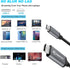 S23/S22/S21/S20/Note 20 to HDMI Cable for Samsung Galaxy, USB Type C to HDMI Cable Compatible with iPhone 15, MacBook