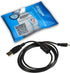 HQRP USB Data Transfer Cable for Sony Alpha A70 A100 A200 A300 A330 A350 A450 A850 A700 A900 DSLR