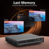 Wxjwyt 1080p Region Free DVD Player with HDMI Upscaling, Compact Multi-Format CD/DVD/USB Player for Smart TV, Plays All
