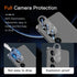 2+2 Pack Privacy Screen Protector and Camera Lens Protector for Samsung Galaxy S24, 9H Hardness, HD Tempered Glass Film
