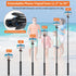 Karlak TP-16 140cm/55in 1/4 Inch Selfie Stick Tod Stand with Flexible Ball Head Phone Holder Screw Connection