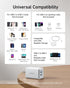 Anker Nano Charger, 47W USB C Charger, 2 Port Compact Foldable GaN Charger for iPhone 16/15 and More