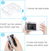 Fintie Clear Protective Case for Fujifilm Instax Mini EVO Camera, Hard PVC Cover with Removable Shoulder Strap