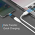 NETDOT Gen10 Magnetic Fast Charging USB-C to USB-C Adapter, 3 Pack Black Compatible with Type-C Smartphones