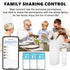 Smart WiFi Door Sensor - Wireless Window Sensor with App Notification Alert for Home Security