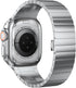 NotoCity Titanium Metal Band for Apple Watch Ultra 2/Ultra 49mm 45mm 44mm 42mm - Double Button Clasp