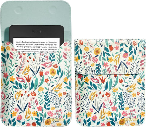 TiMOVO 6 Inch Sleeve for All E-Reader Book, 11th Generation 2024/2022, Protective Sleeve